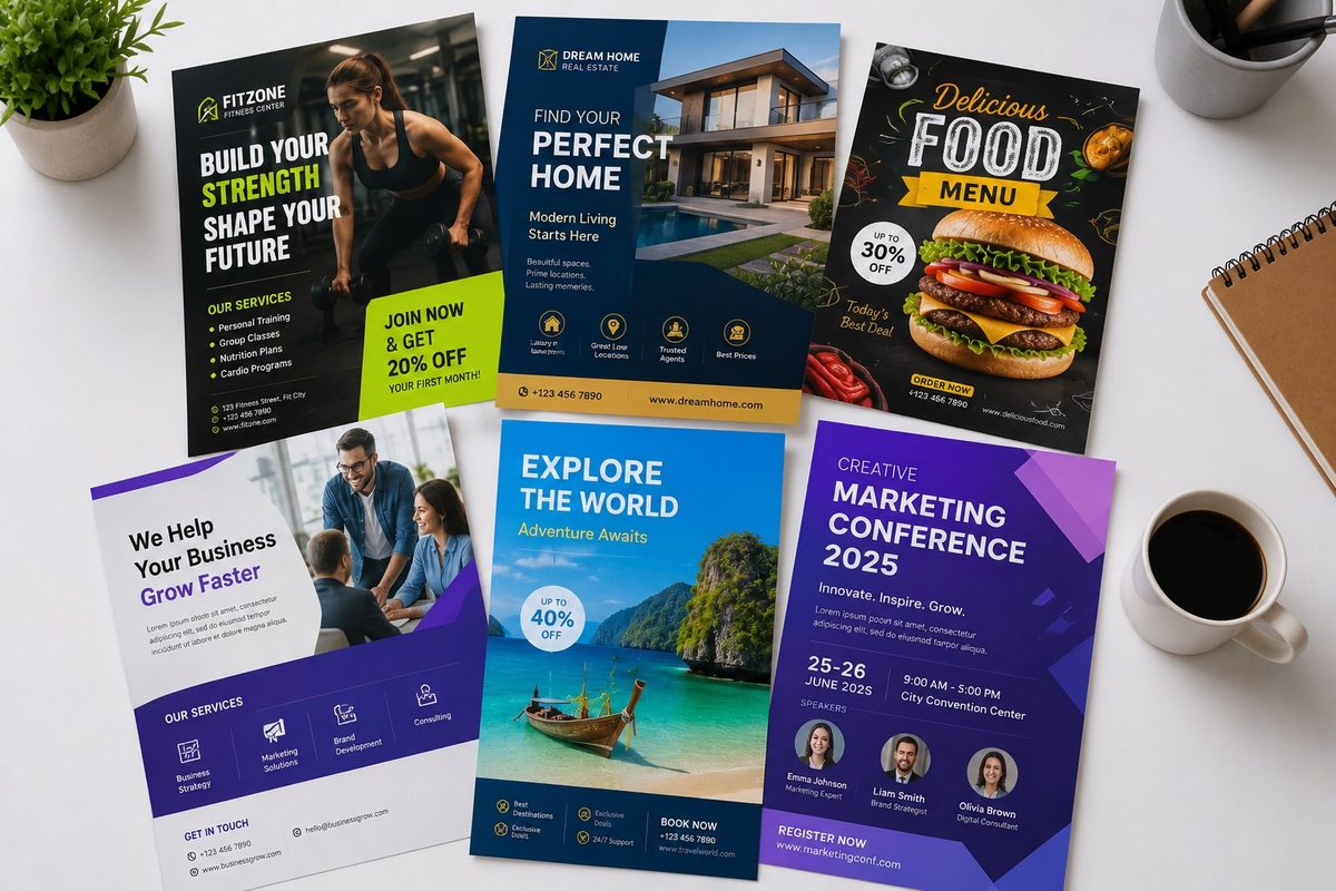 Flyer & Leaflet Printing in Dubai